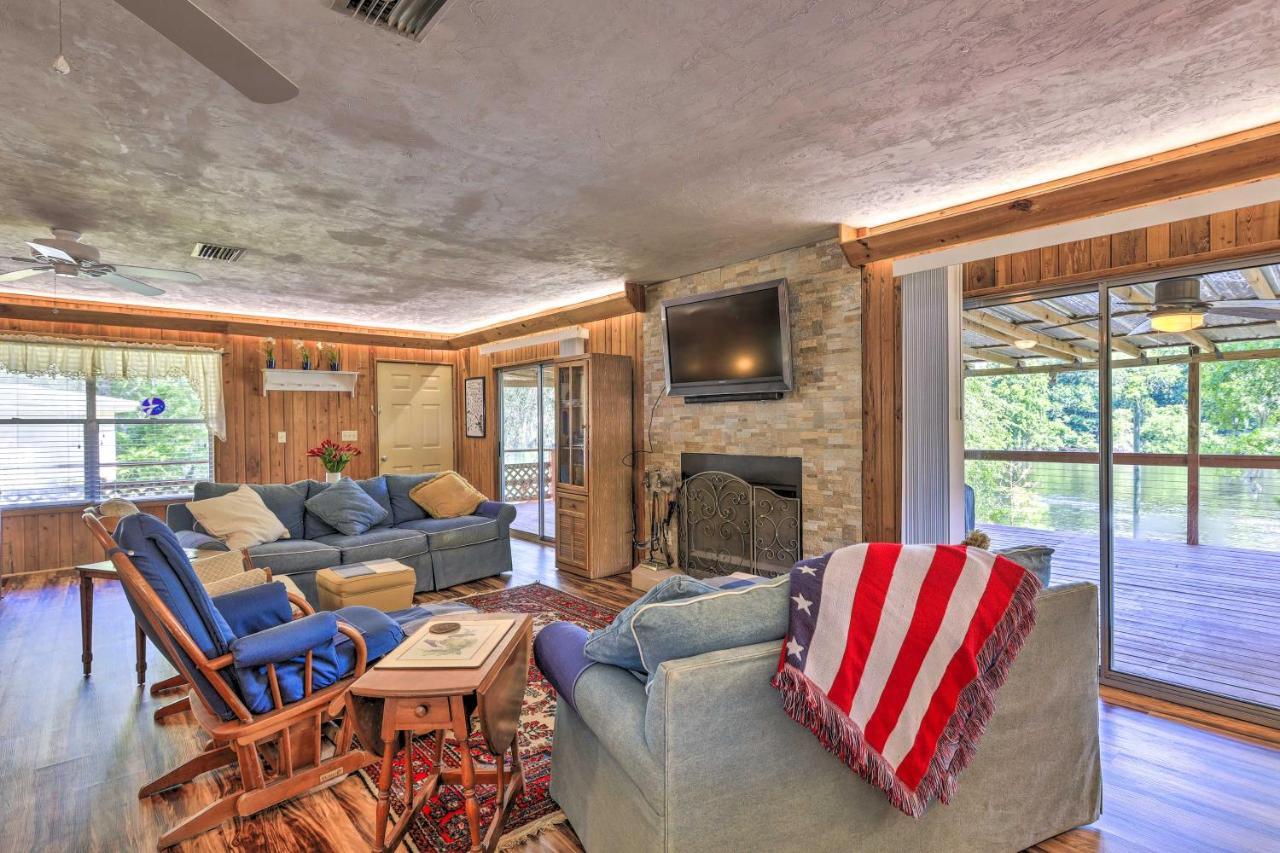 Charming Abode With Dock On The Suwannee River Bell Exteriér fotografie