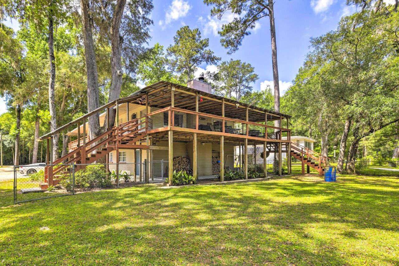Charming Abode With Dock On The Suwannee River Bell Exteriér fotografie