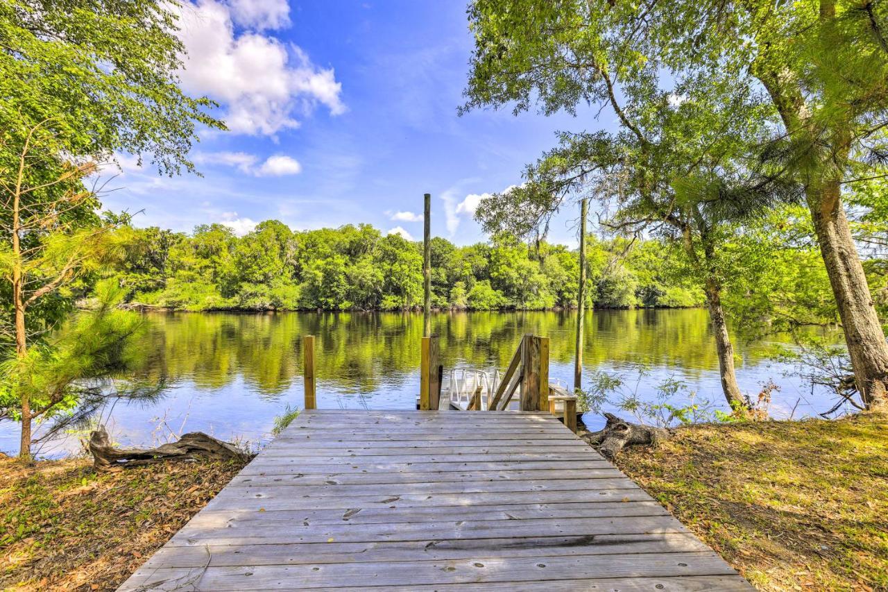 Charming Abode With Dock On The Suwannee River Bell Exteriér fotografie