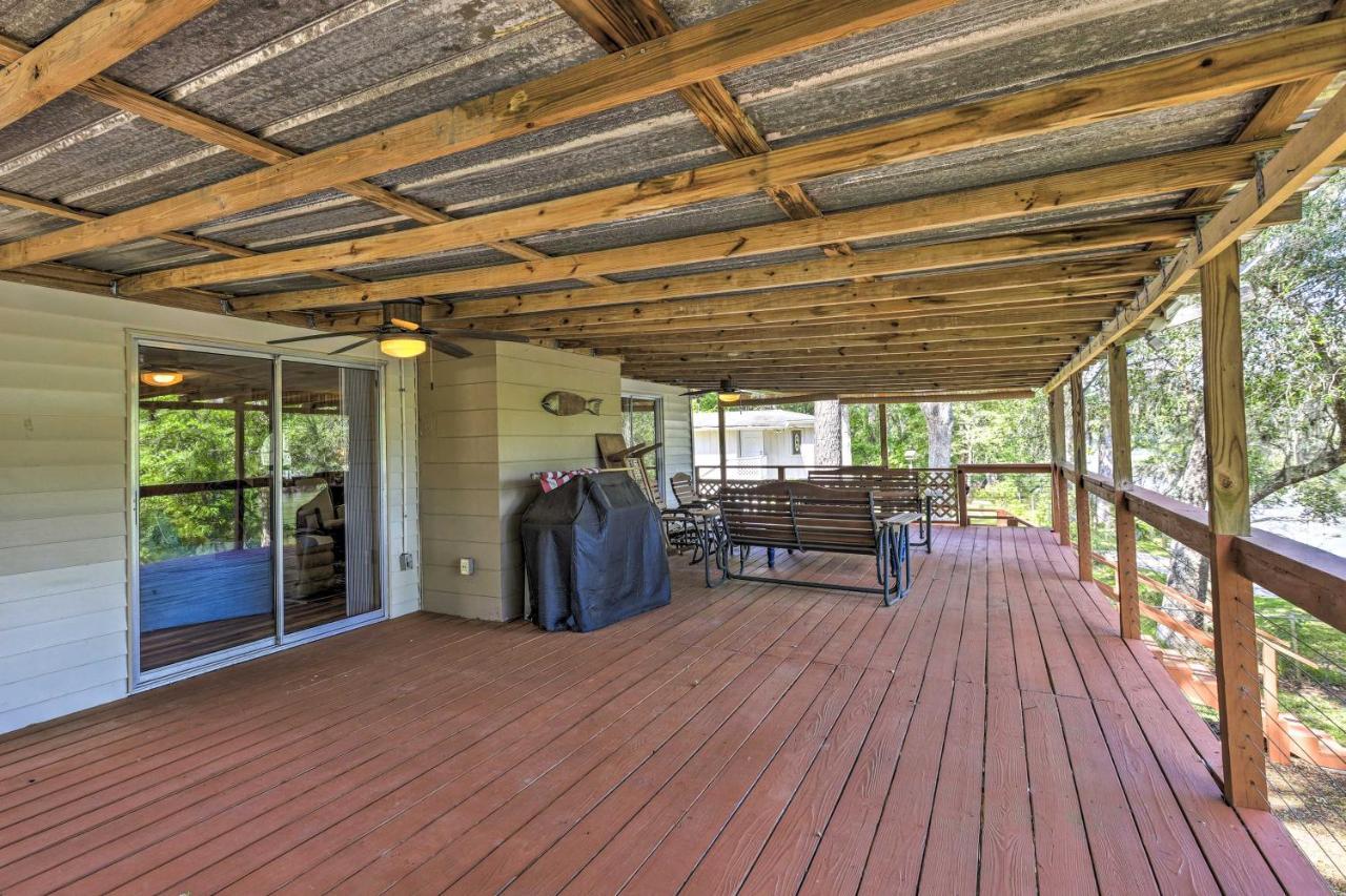 Charming Abode With Dock On The Suwannee River Bell Exteriér fotografie