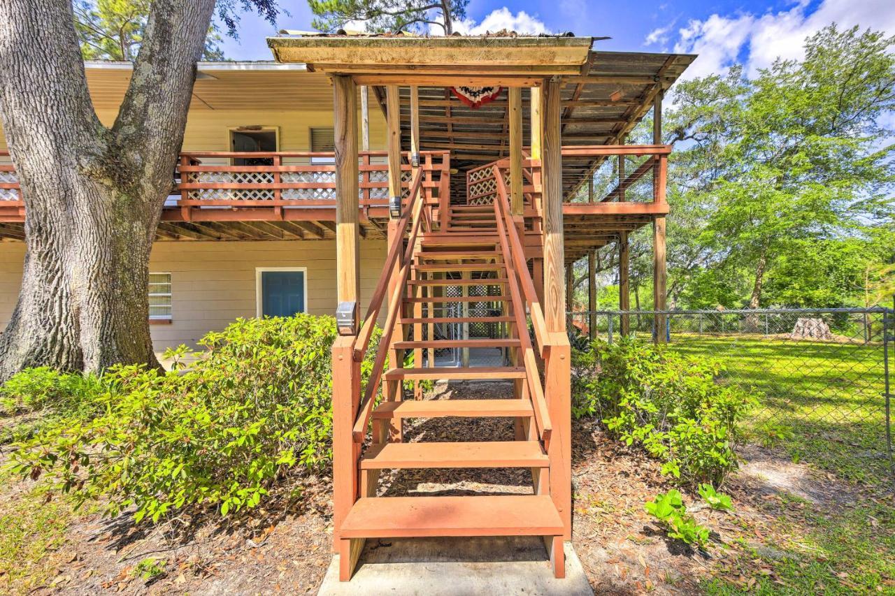 Charming Abode With Dock On The Suwannee River Bell Exteriér fotografie