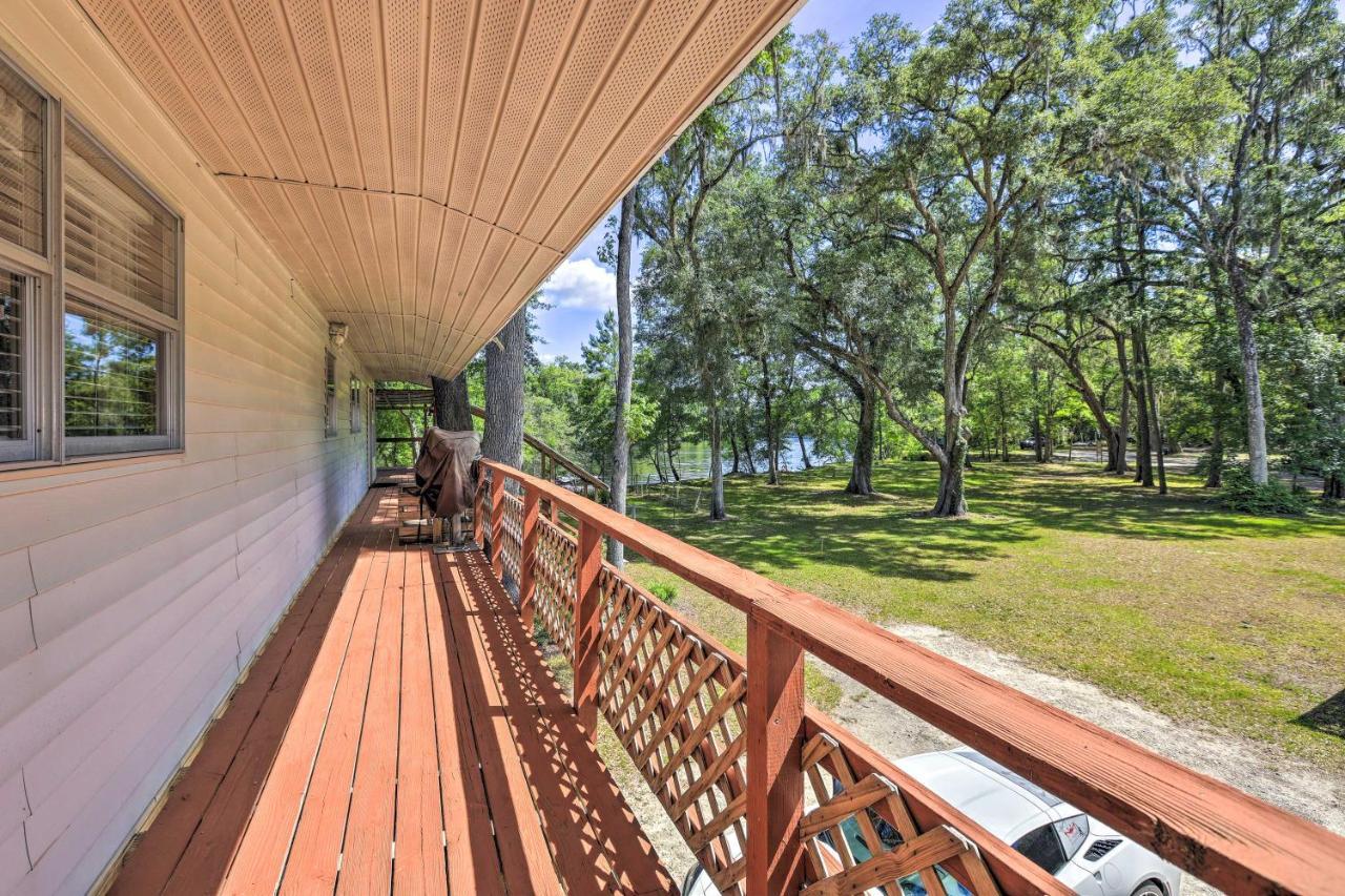Charming Abode With Dock On The Suwannee River Bell Exteriér fotografie