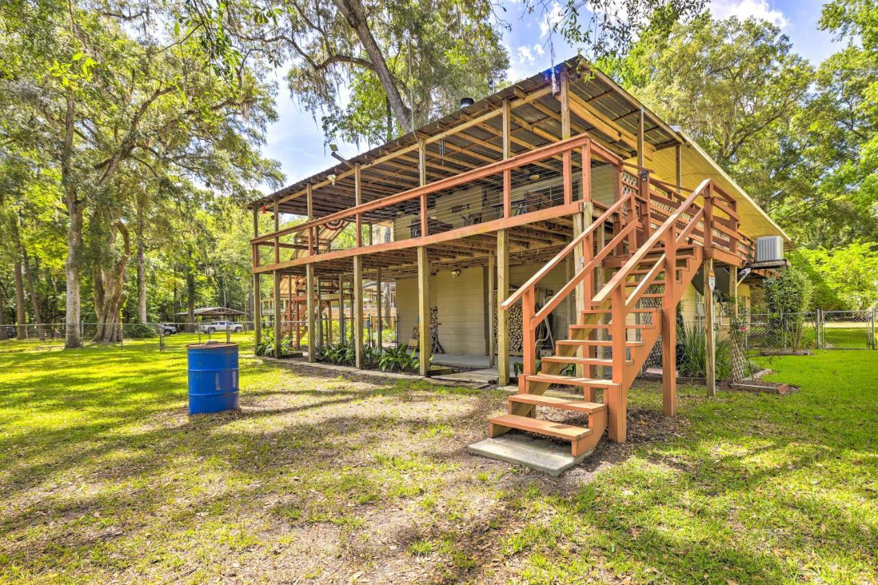 Charming Abode With Dock On The Suwannee River Bell Exteriér fotografie