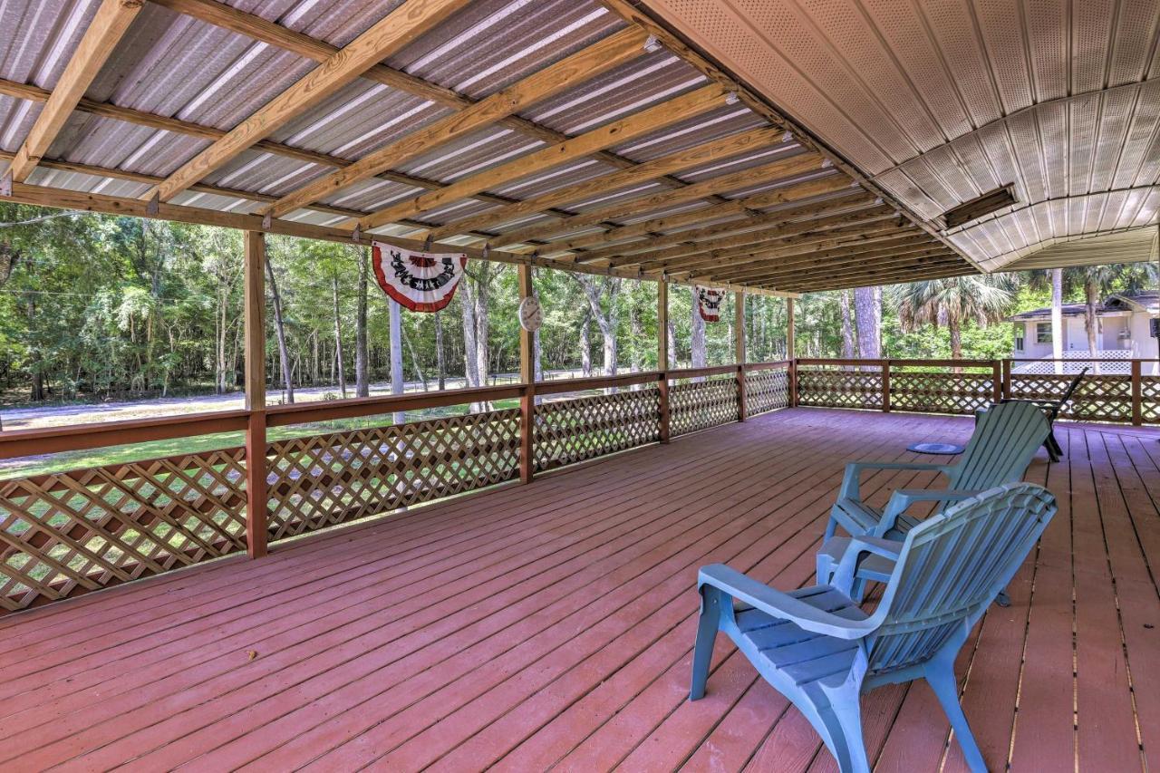 Charming Abode With Dock On The Suwannee River Bell Exteriér fotografie