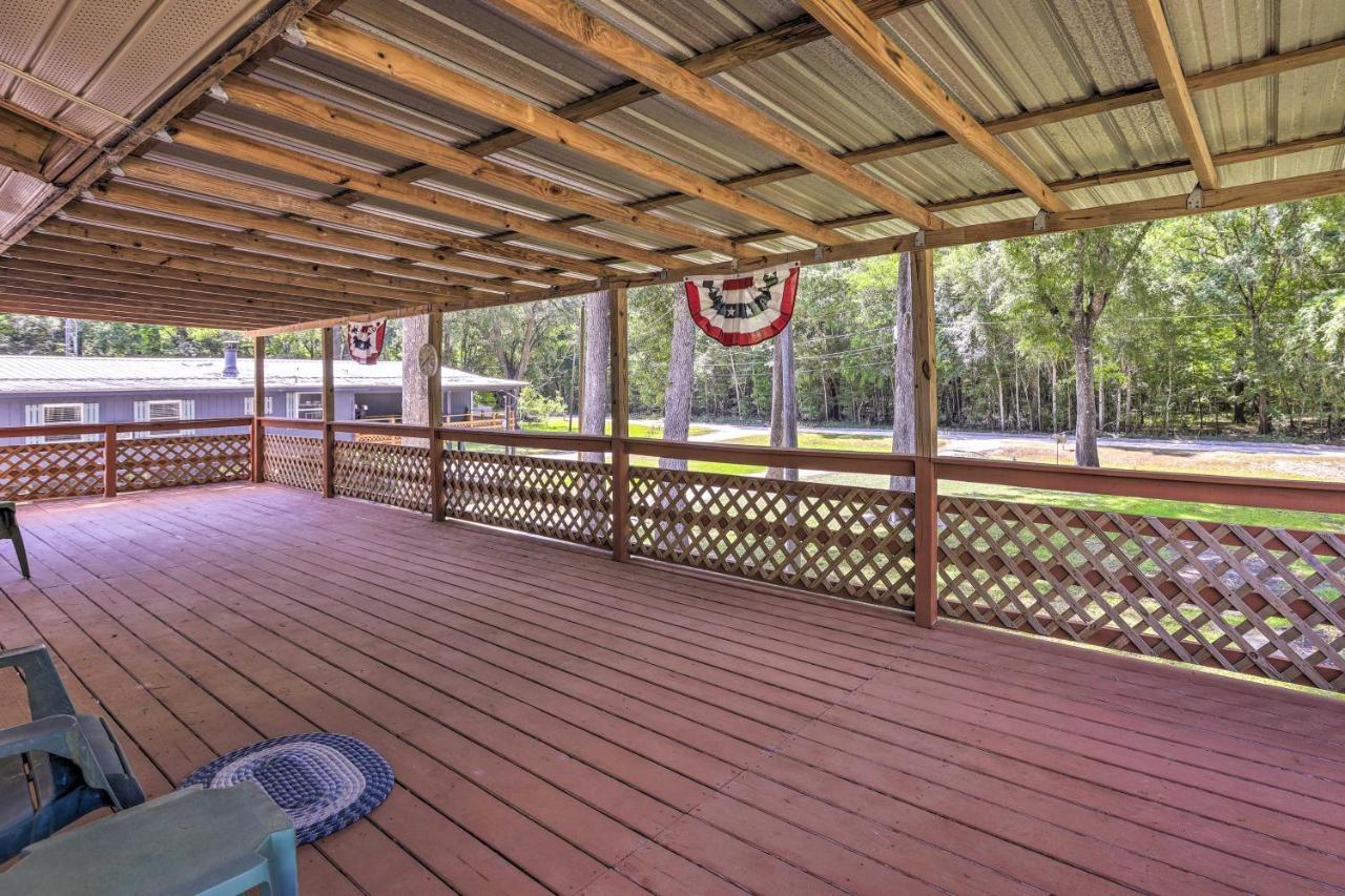 Charming Abode With Dock On The Suwannee River Bell Exteriér fotografie