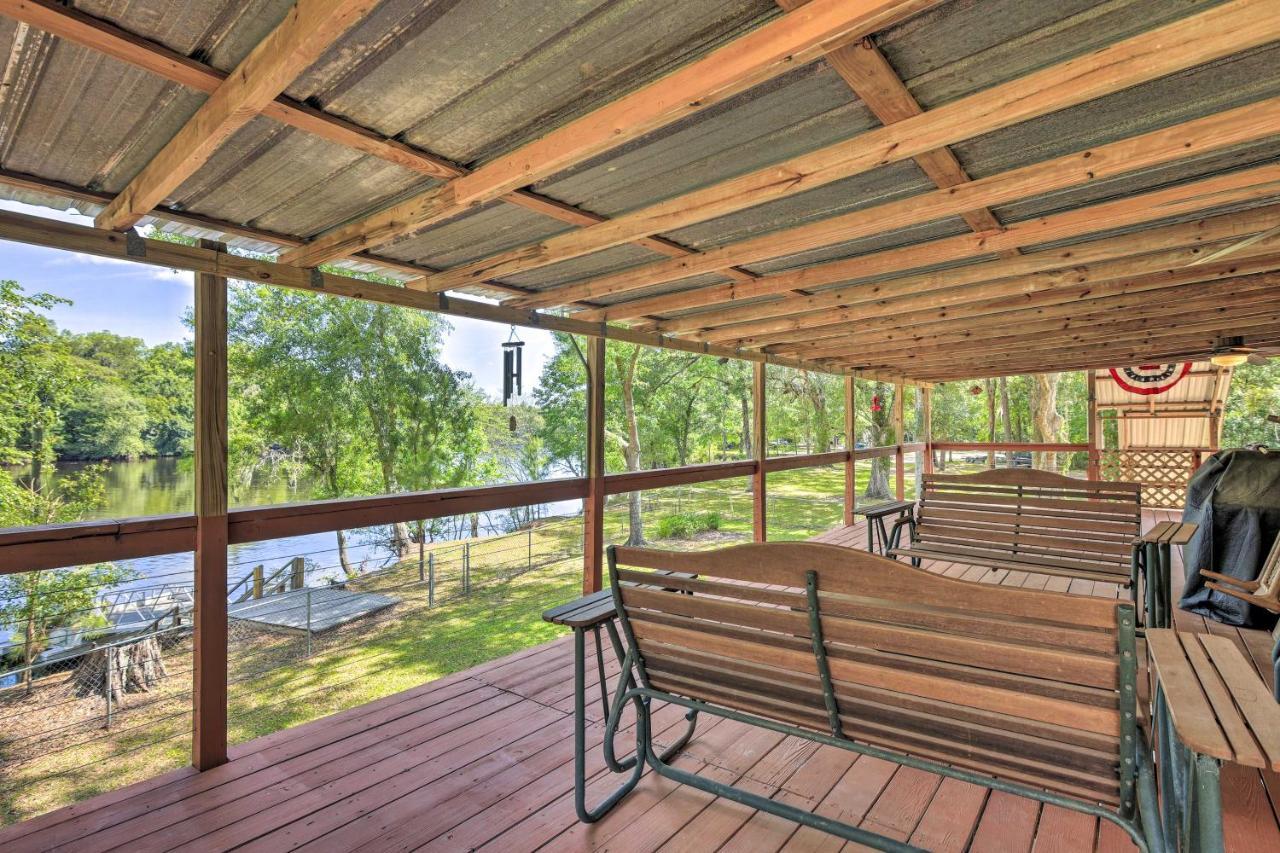 Charming Abode With Dock On The Suwannee River Bell Exteriér fotografie
