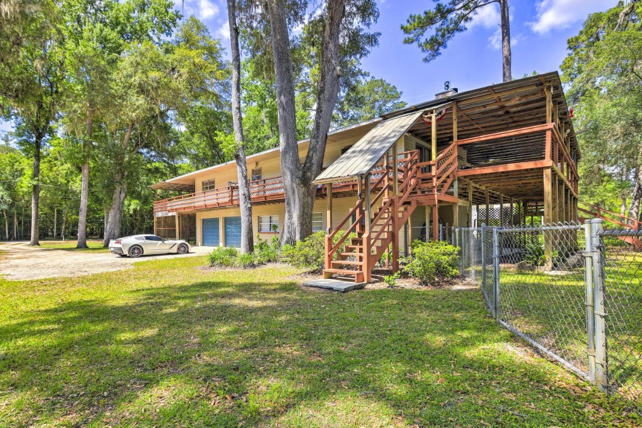 Charming Abode With Dock On The Suwannee River Bell Exteriér fotografie
