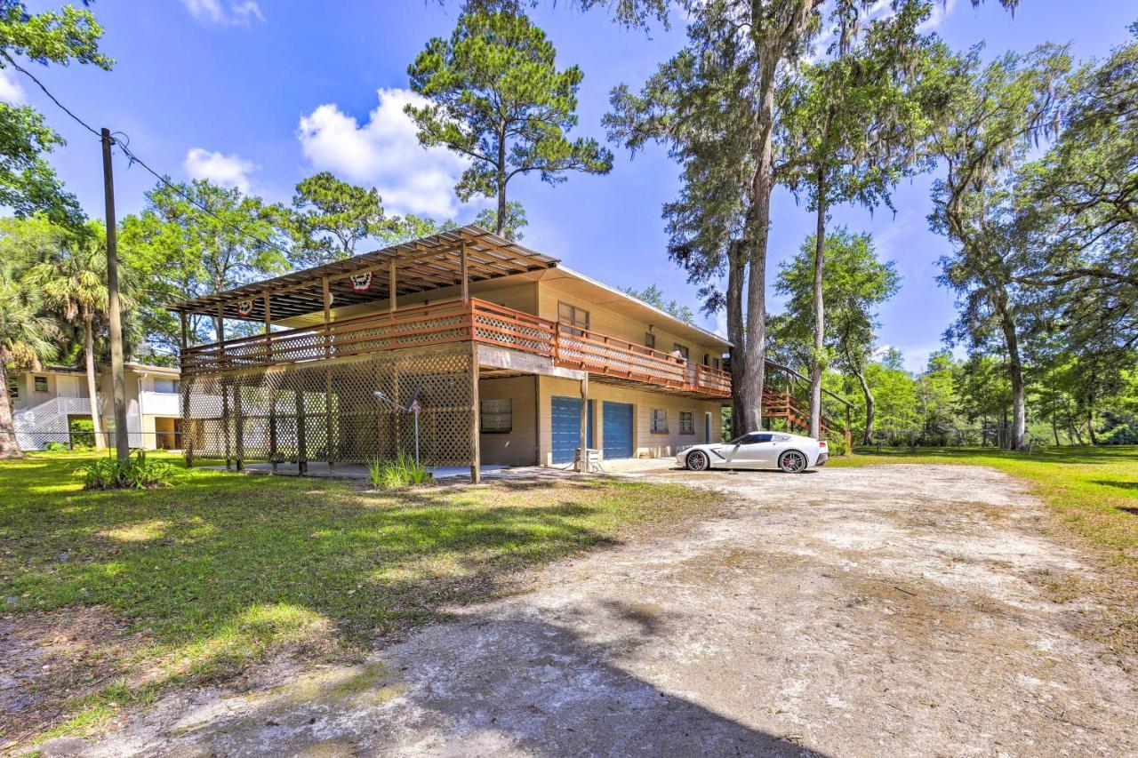 Charming Abode With Dock On The Suwannee River Bell Exteriér fotografie